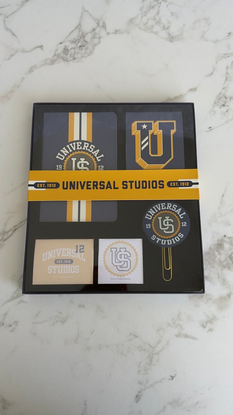Universal Studios Est 1912 Classic Heritage Stationery Set NEW